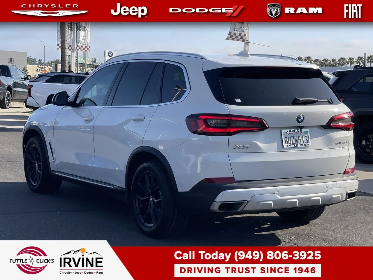 Used 2021 Alpine White BMW xDrive40i image 4