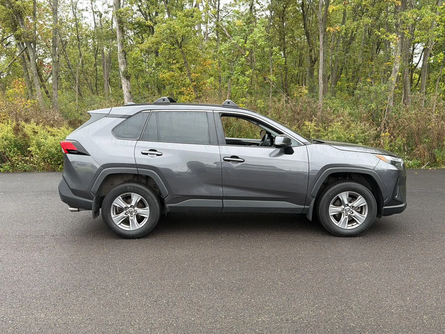Used 2024 Magnetic Gray Metallic Toyota XLE image 2