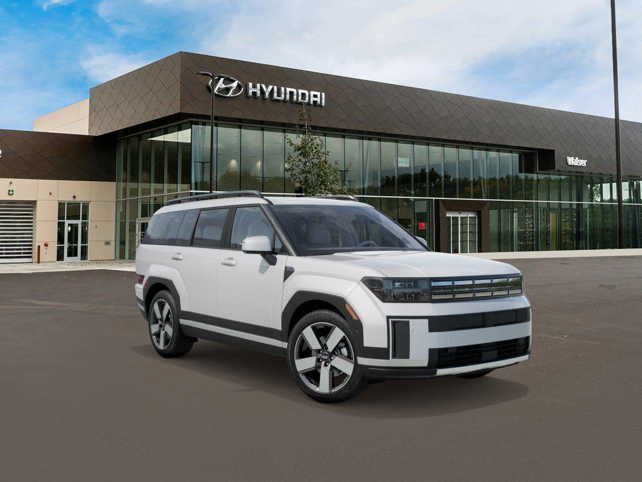 New 2026 Serenity White Hyundai Limited 7P AWD image 20