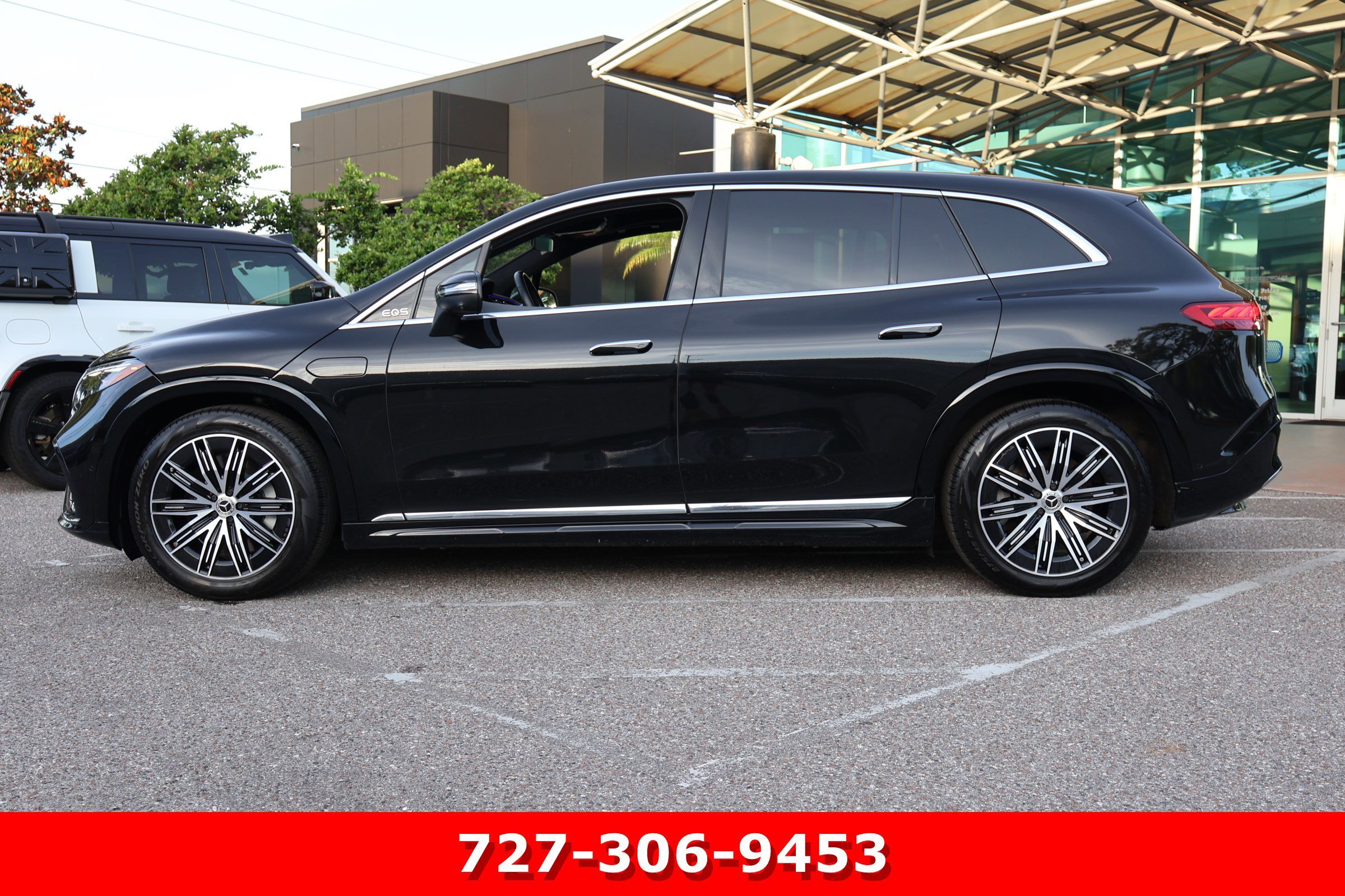 Certified Used 2023 Obsidian Black Metallic Mercedes-Benz EQS 580 image 6