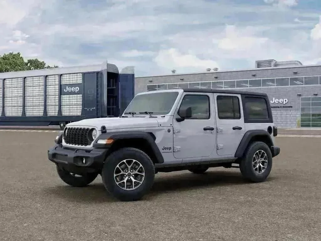 New 2026 Bright White Clear-Coat Exterior Paint Jeep Sport S image 29