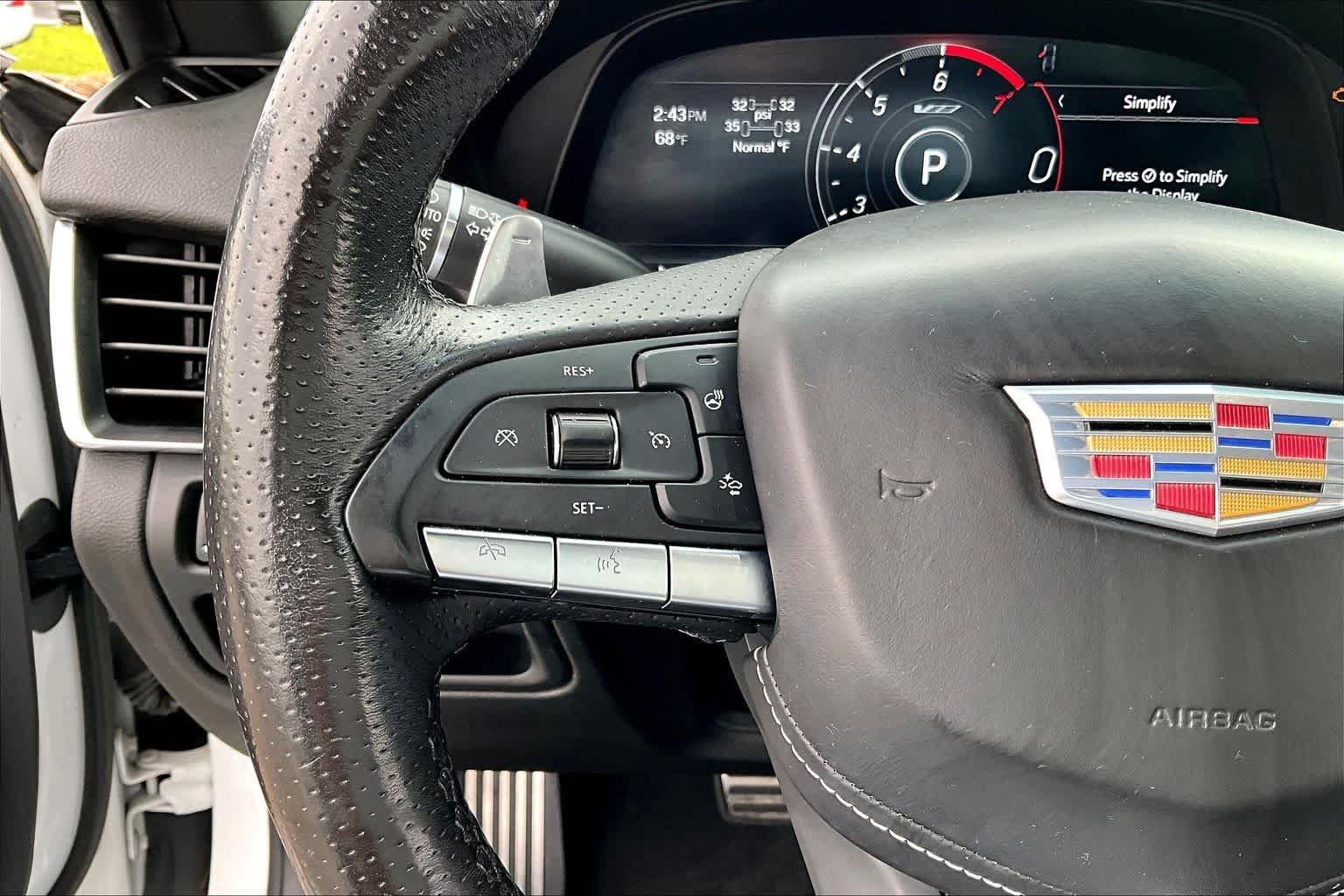 Used 2021 Summit White Cadillac V-Series image 22