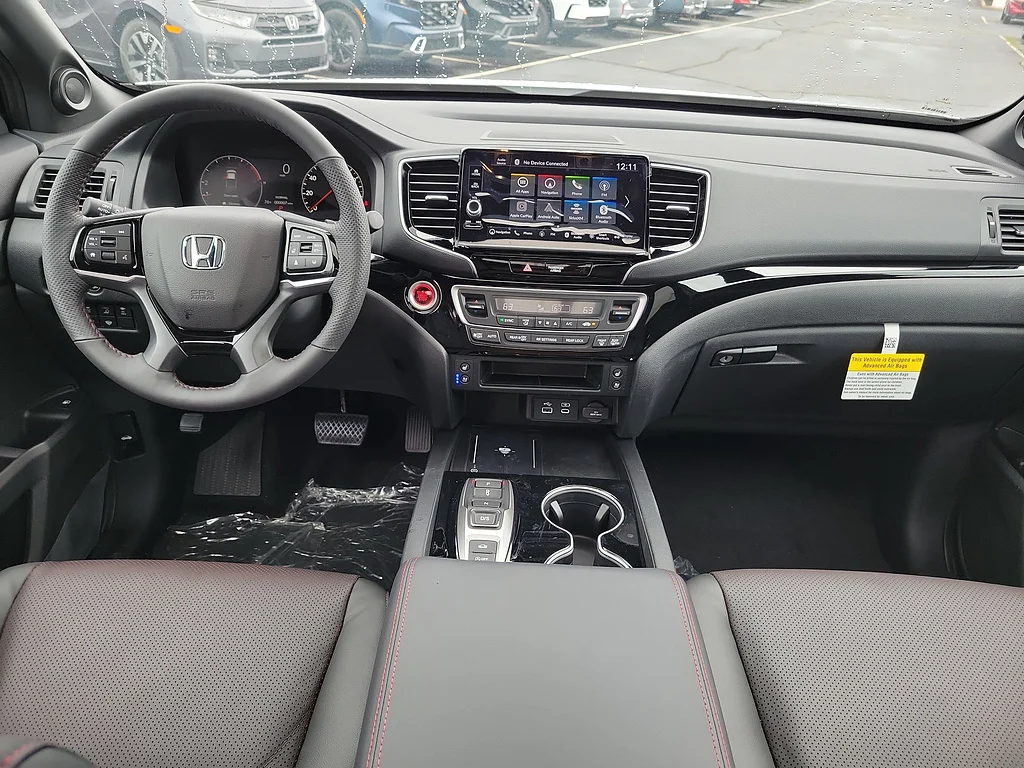 New 2026 Platinum White Pearl Honda Black Edition image 5