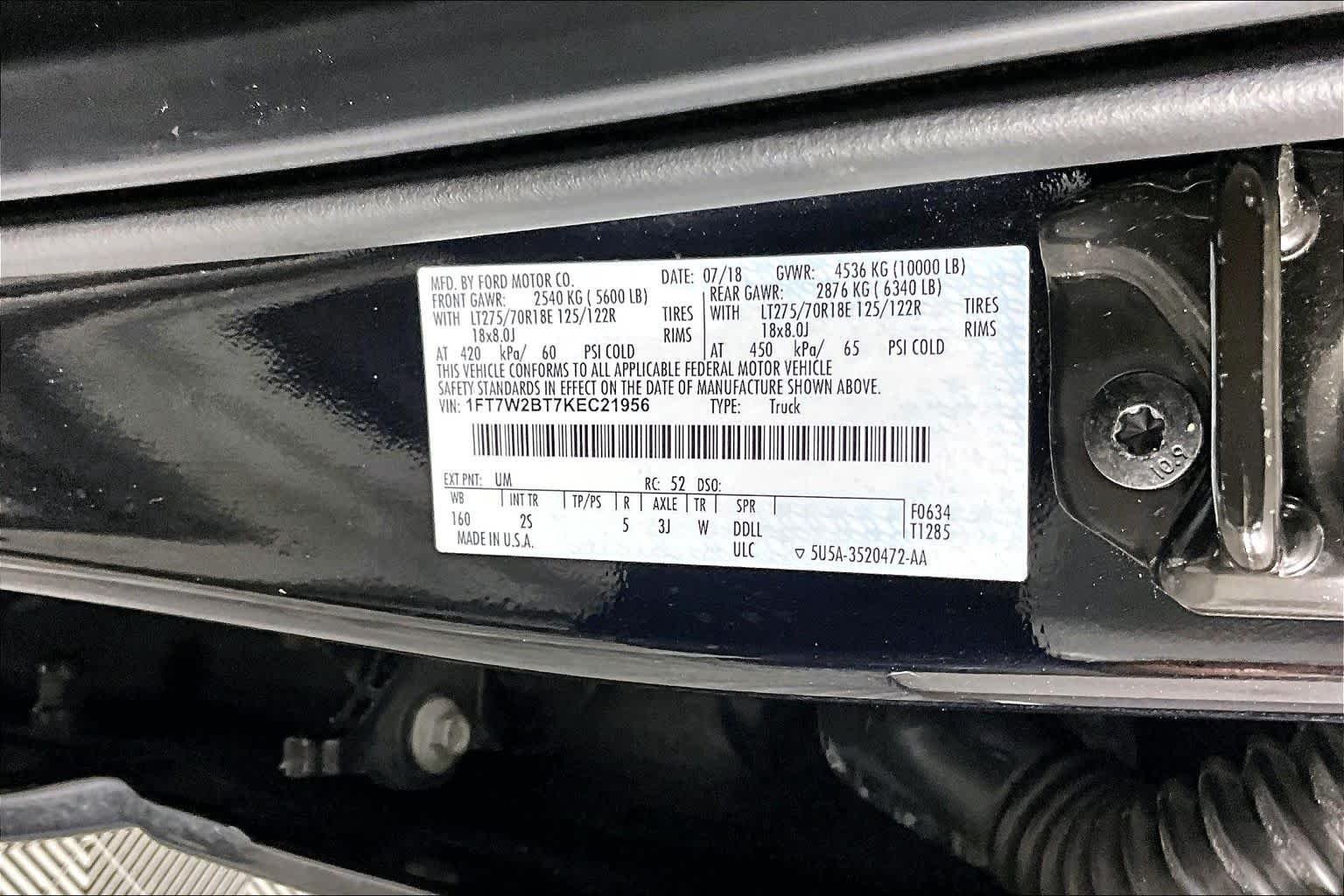 Used 2019 Agate Black Ford XLT image 32