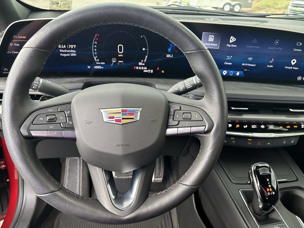 Used 2025 Radiant Red Tintcoat Cadillac Sport image 16