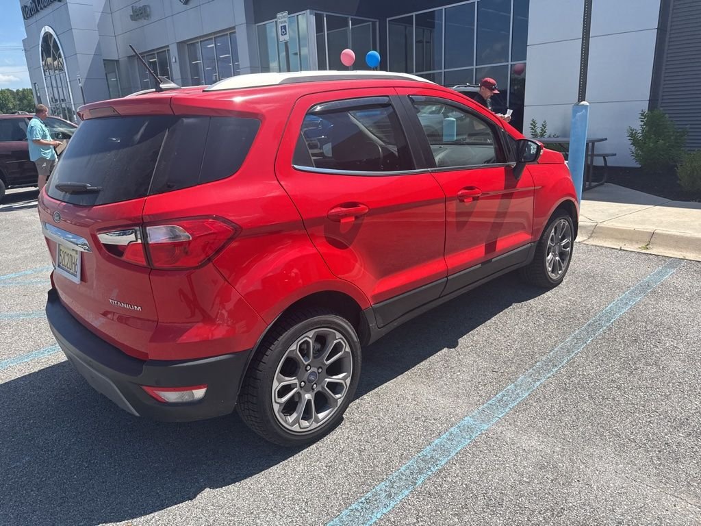 Used 2021 Red Ford Titanium image 4