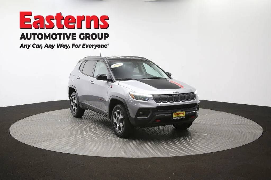 Used 2022 Silver Jeep Trailhawk image 50