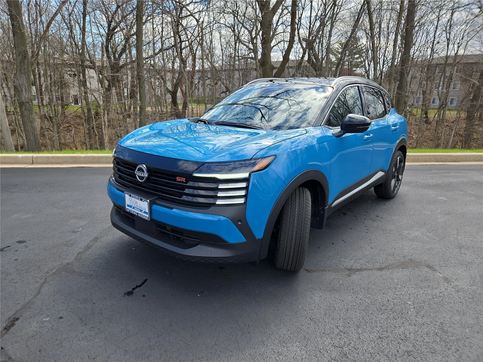 New 2026 Arctic Ice Blue Metallic/Super Black Nissan SR image 4