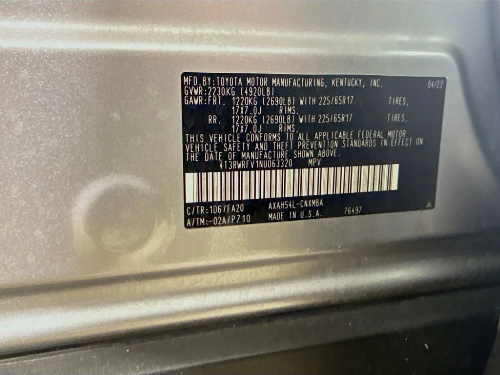 Certified Used 2022 Silver Sky Metallic Toyota Hybrid XLE image 29
