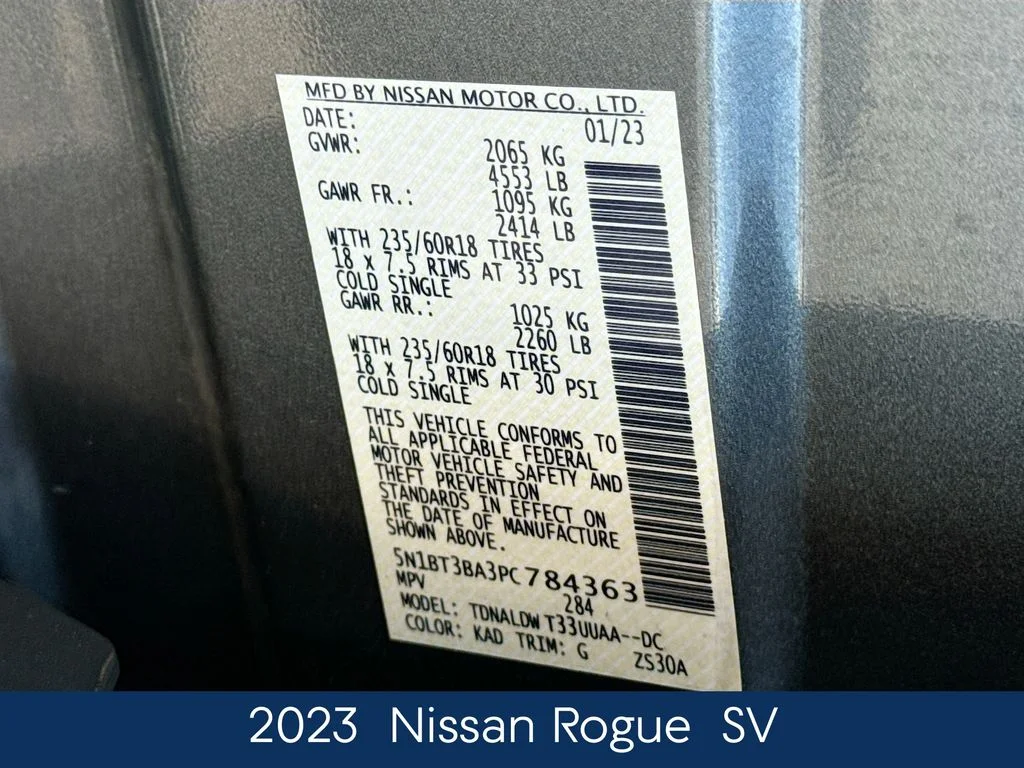 Used 2023 Gray Nissan SV image 20