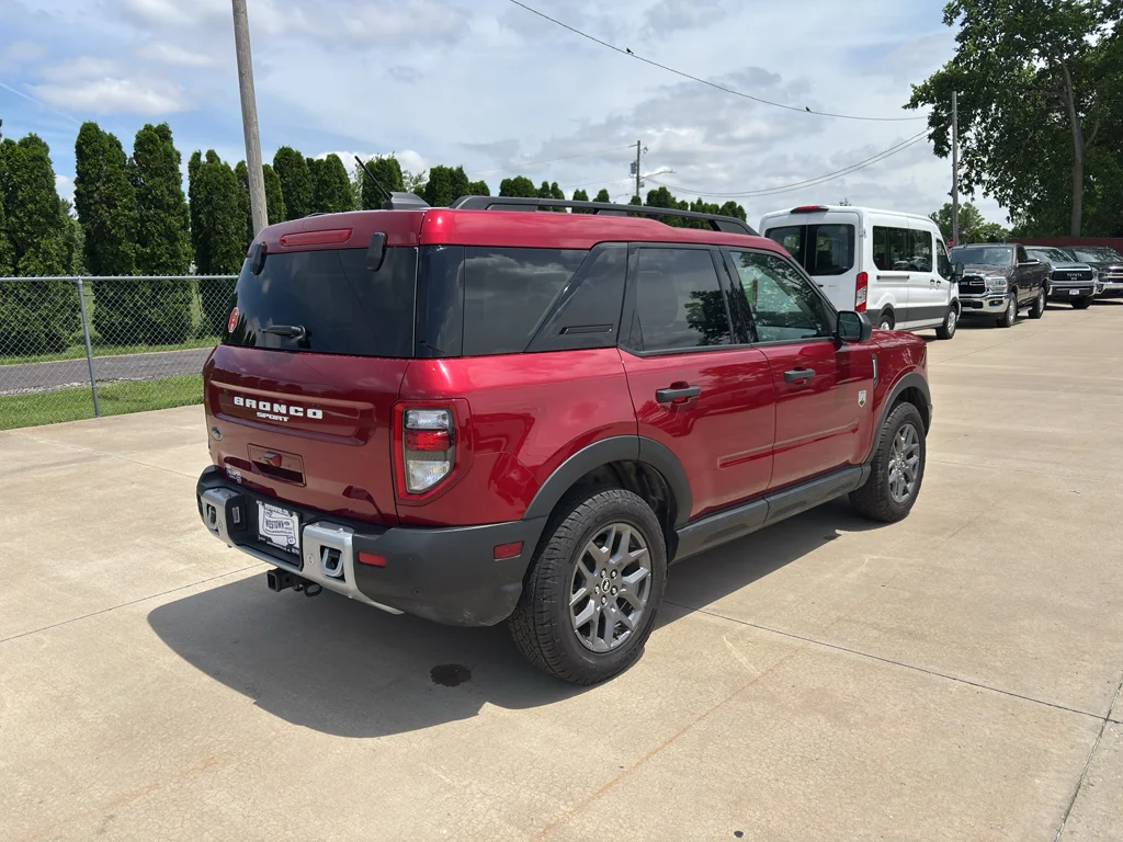 Used 2025 Ruby Red Metallic Tinted Clearcoat Ford Big Bend image 3