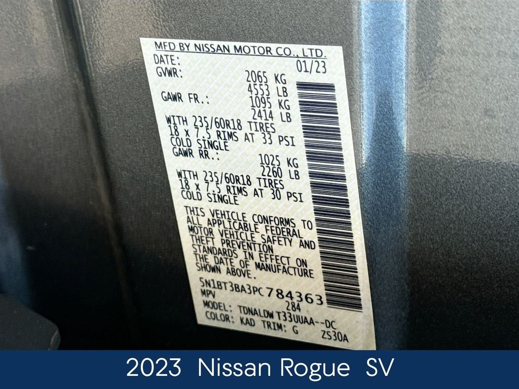 Used 2023 Gray Nissan SV image 20