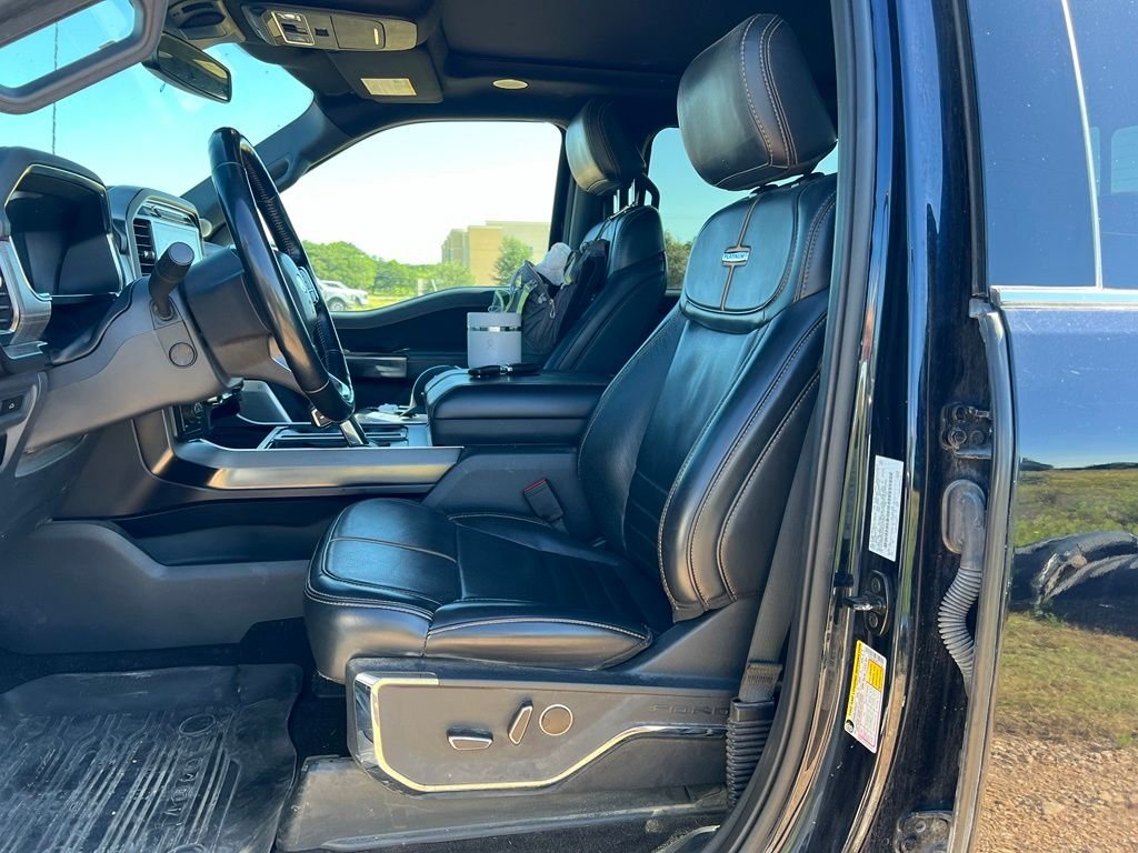 Used 2023 Antimatter Blue Metallic Ford Platinum image 4
