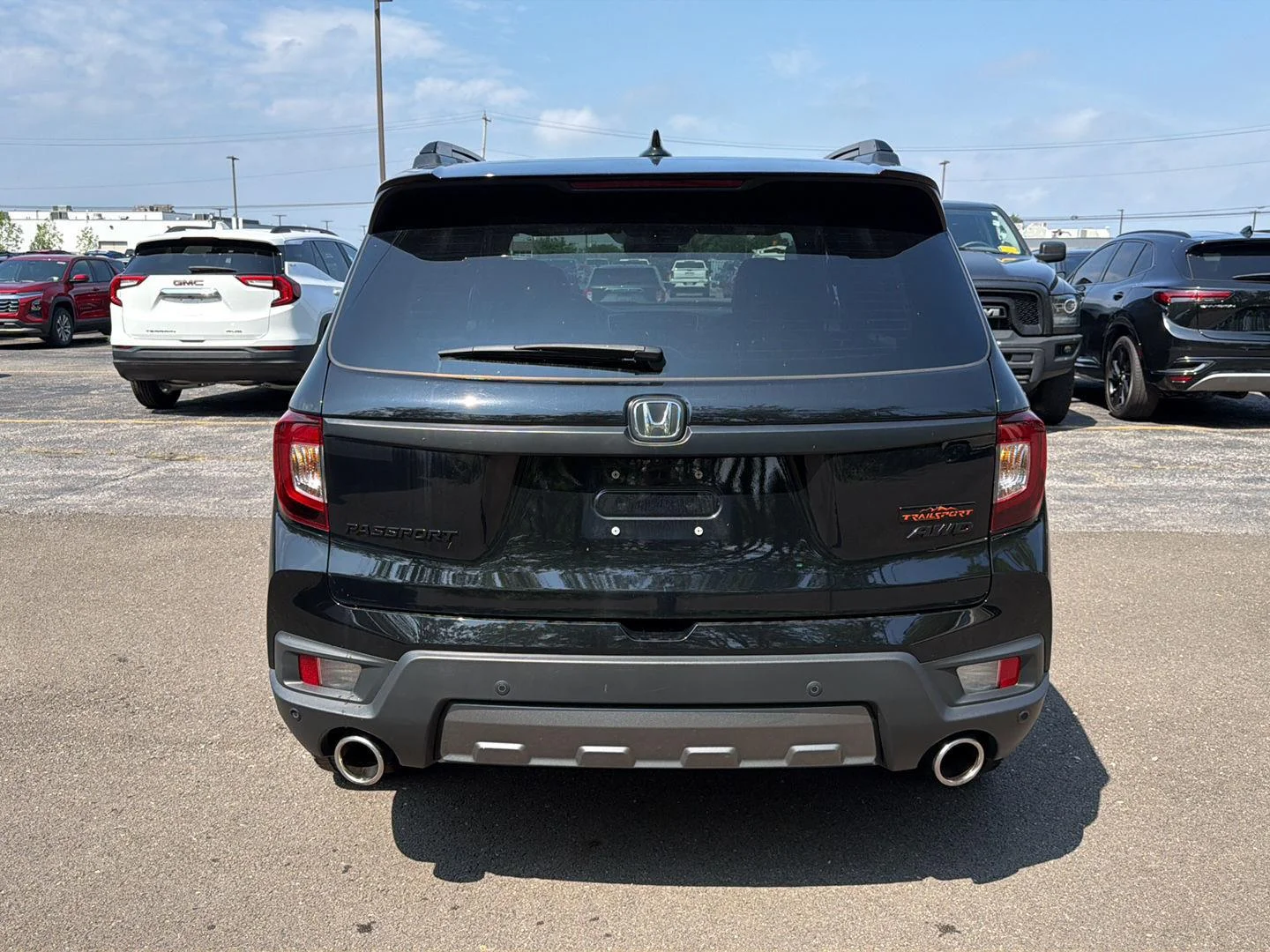 Used 2023 Crystal Black Pearl Honda TrailSport image 9