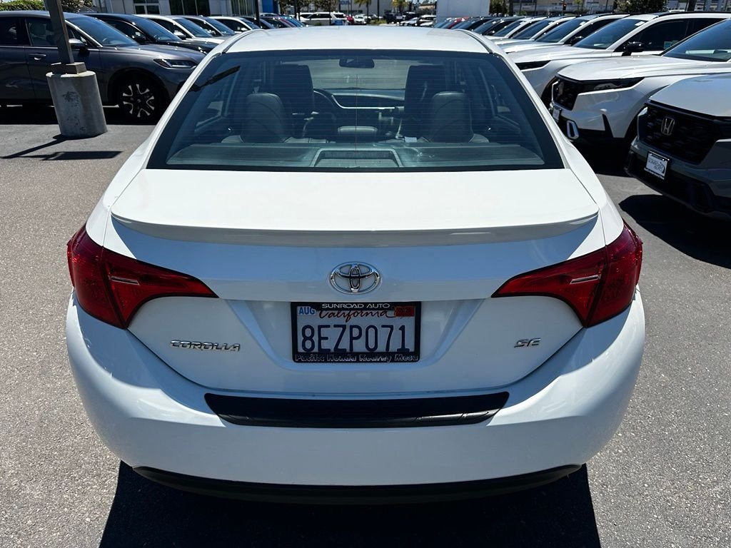 Used 2019 White Toyota SE image 7