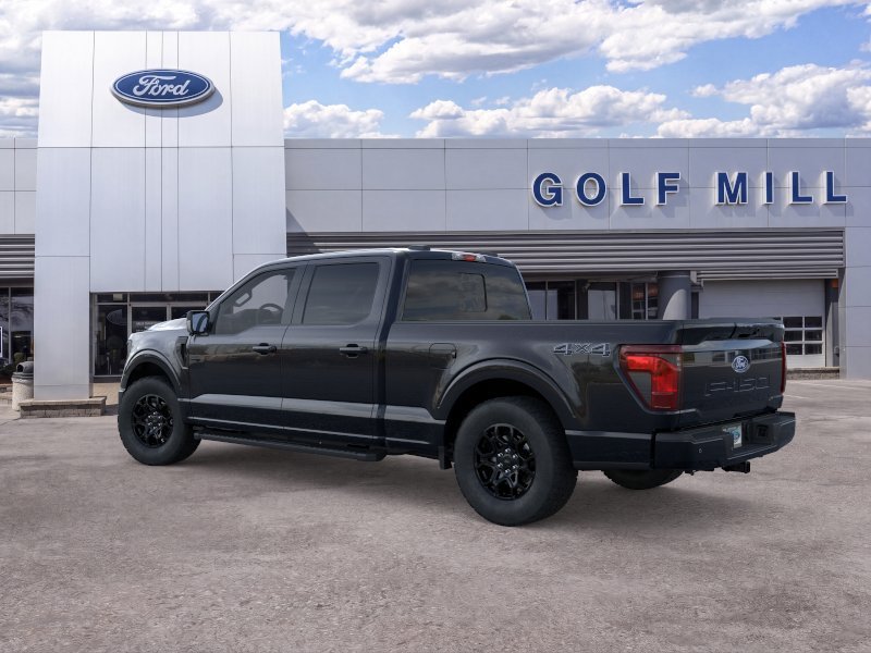 New 2026 Agate Black Metallic Ford XLT image 4