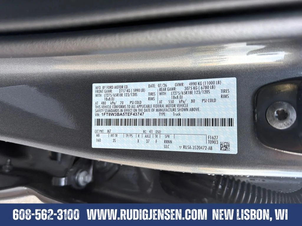New 2026 Gray Ford XLT image 29