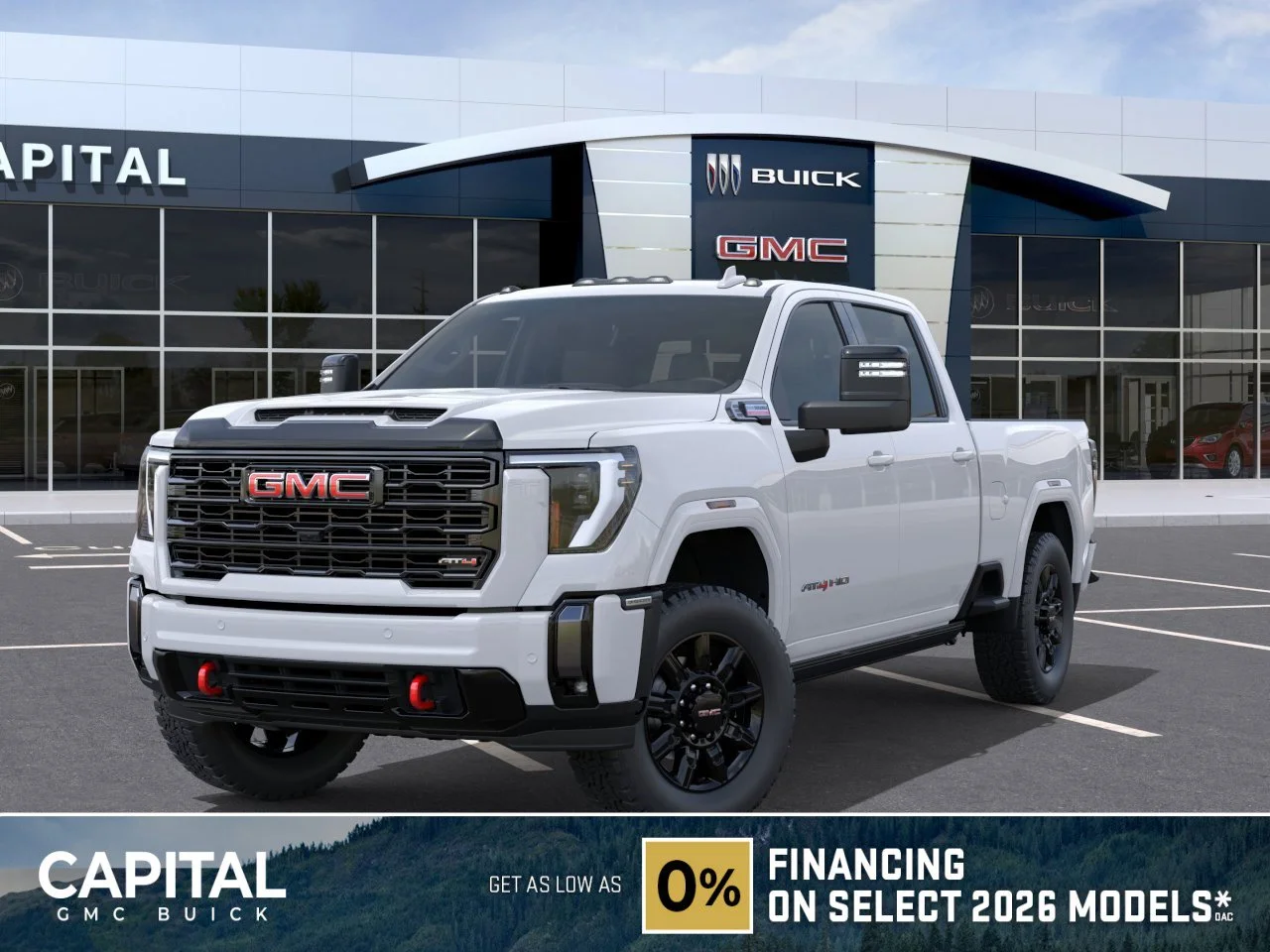 New 2026 Summit White GMC AT4 image 1