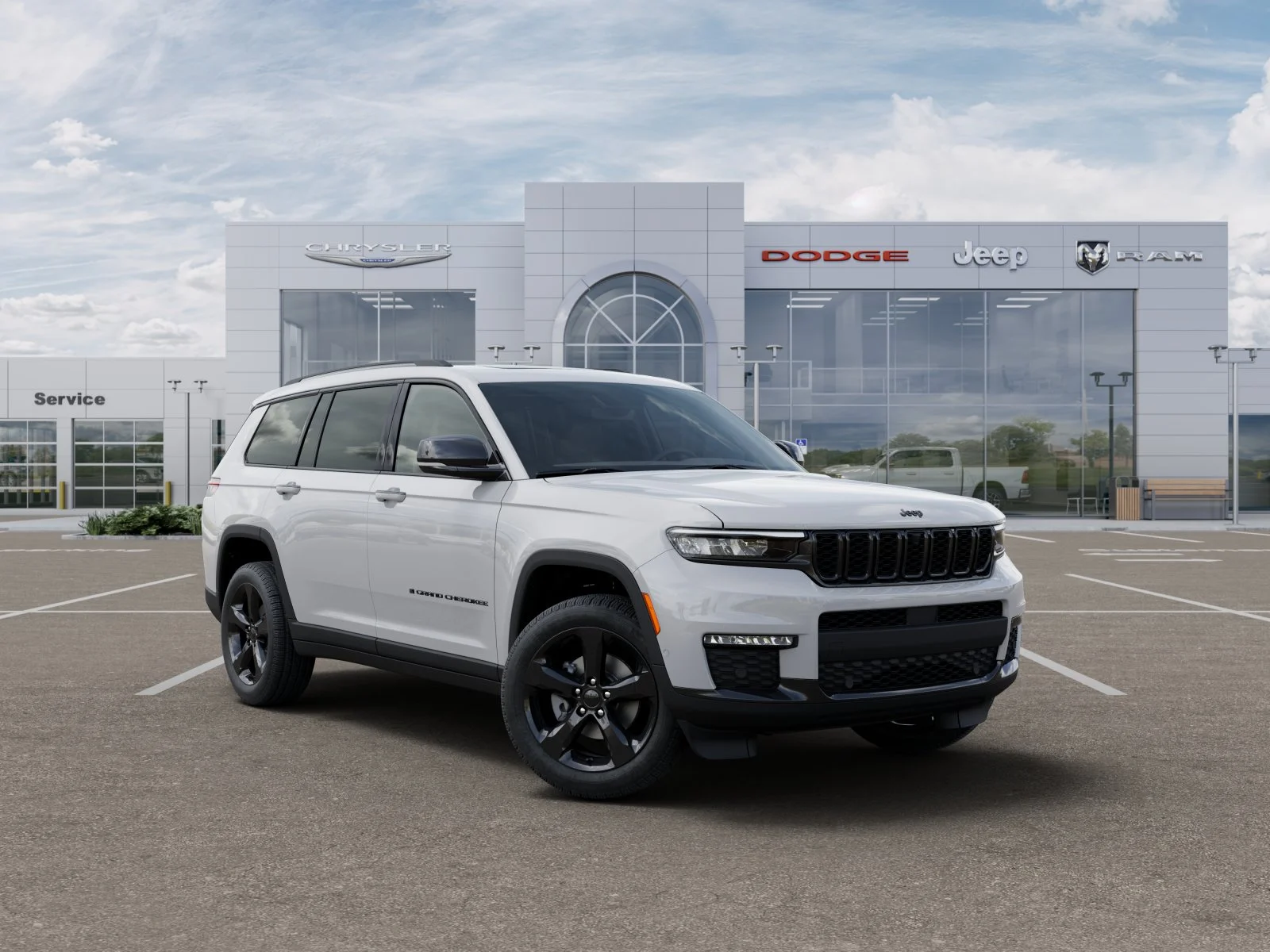 New 2025 Bright White Clear-Coat Exterior Paint Jeep Limited image 24