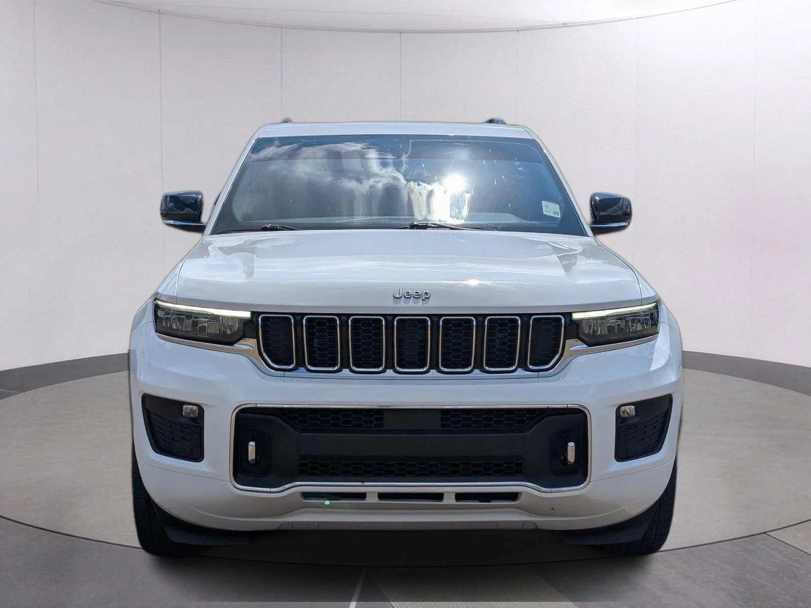 Used 2023 Bright White Clearcoat Jeep Overland image 8