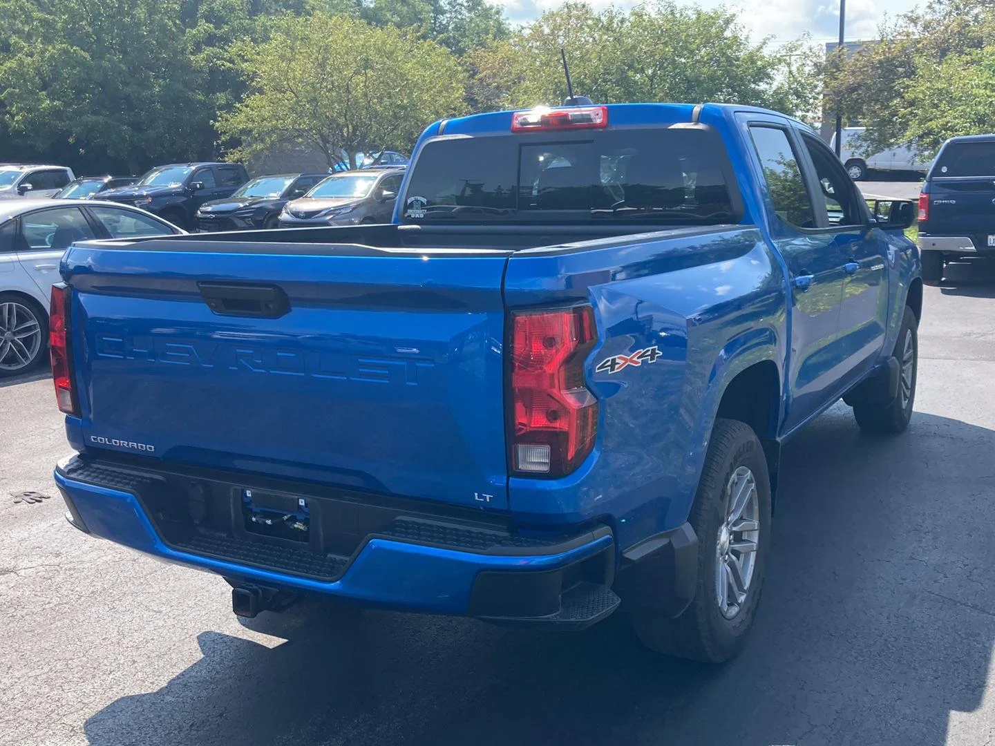 Used 2023 GLACIER BLUE METALLIC Chevrolet 4WD LT image 7