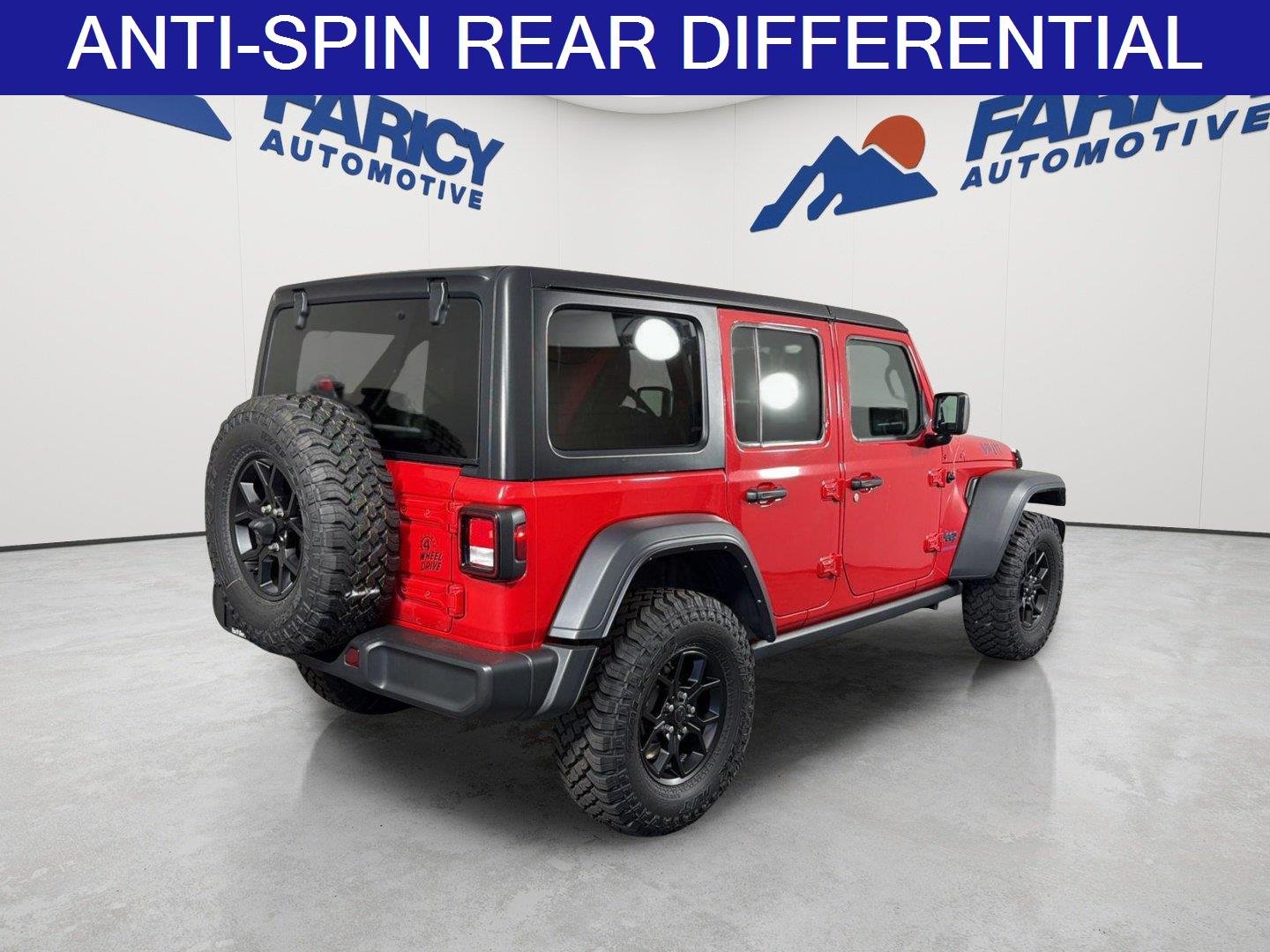 Used 2023 Firecracker Red Clearcoat Jeep Willys image 5