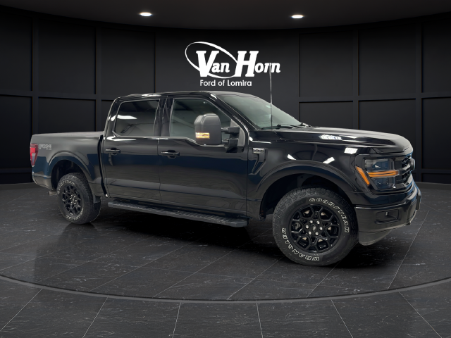 Used 2024 Agate Black Metallic Ford XLT image 1