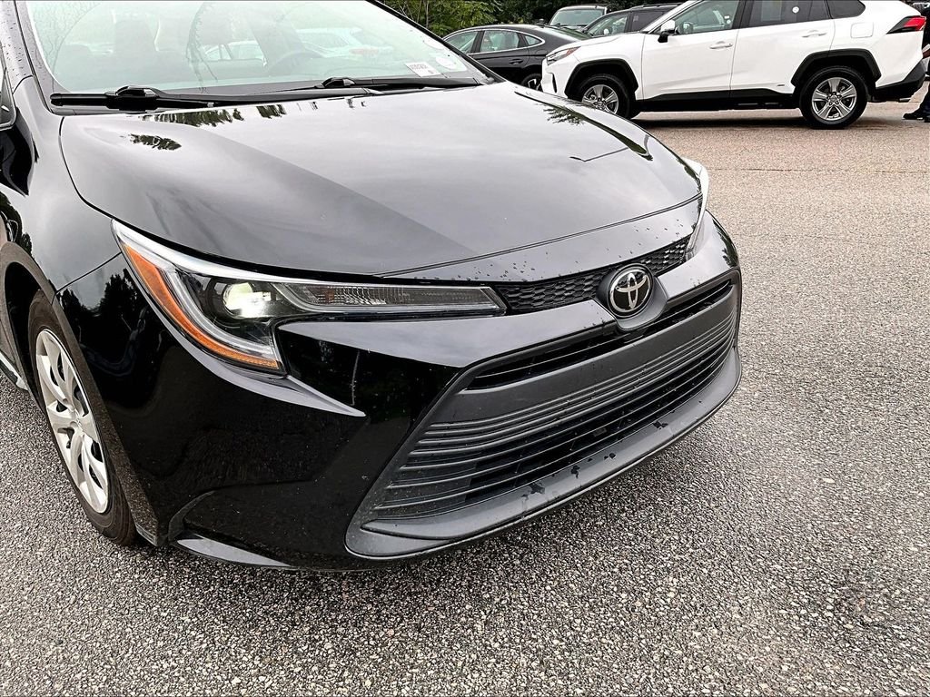 Certified Used 2024 Black Toyota LE image 8