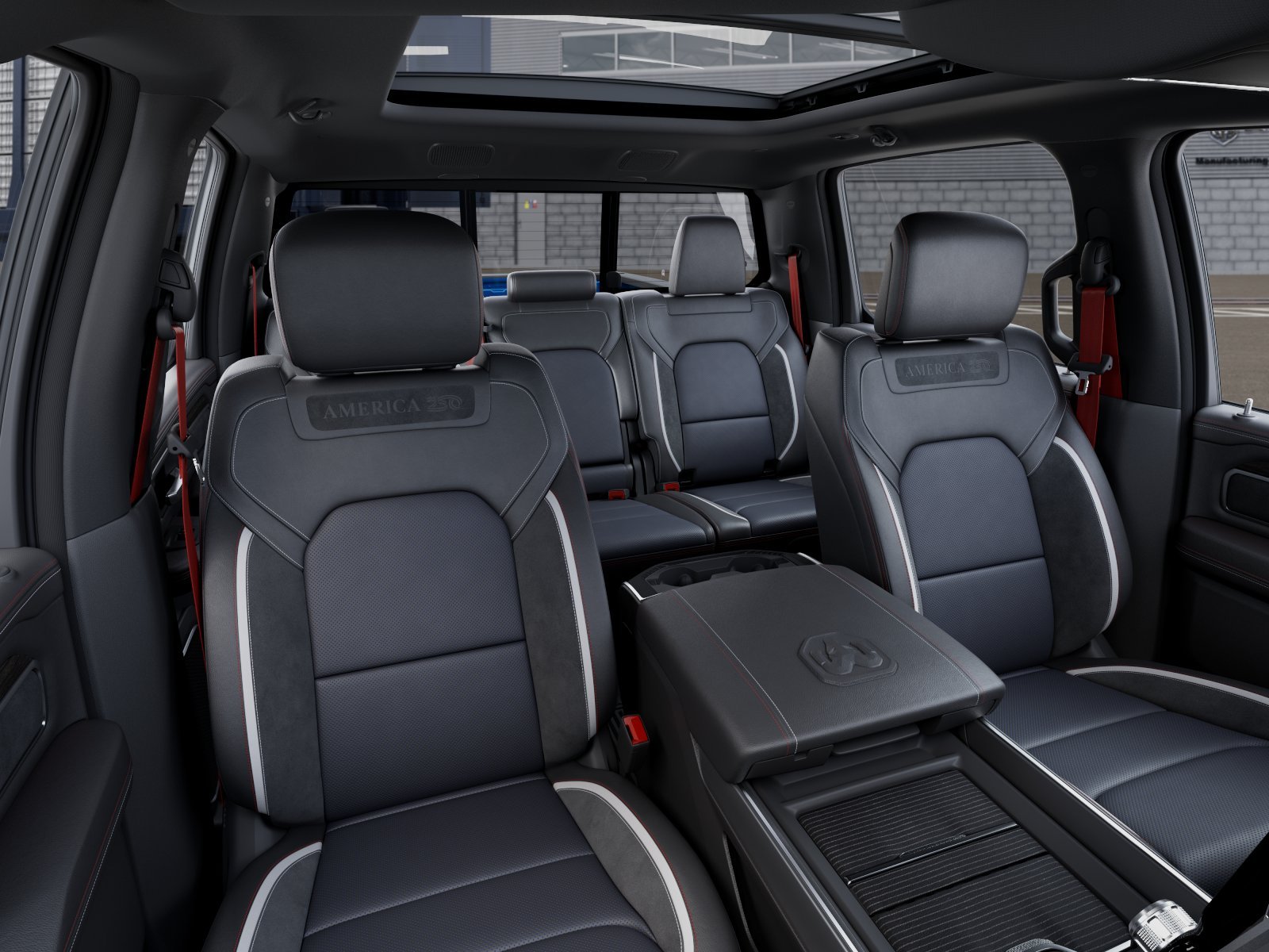 New 2026 Hydro Blue Pearl-Coat Exterior Paint RAM LARAMIE image 9