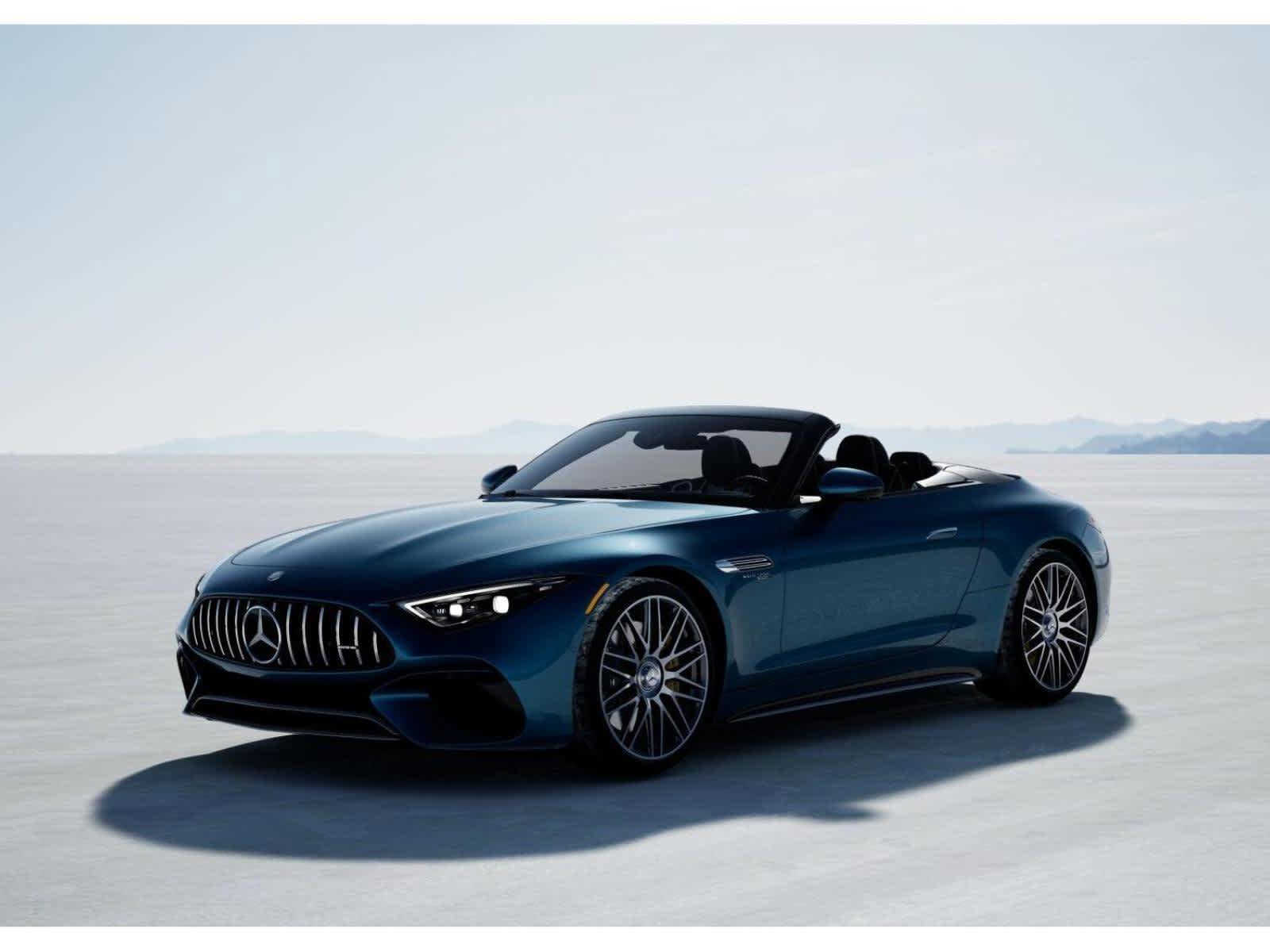 New 2026 Hyper Blue Metallic Mercedes-Benz AMG® SL 55 Roadster image 69