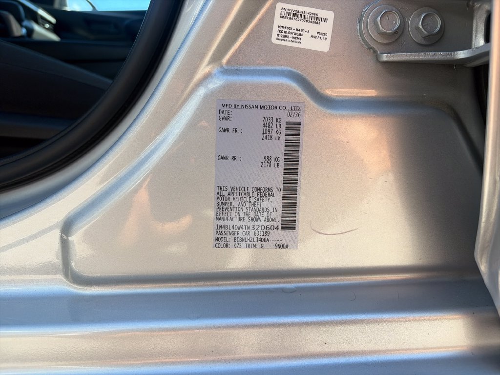 Used 2026 Brilliant Silver Metallic Nissan 2.5 SV image 29