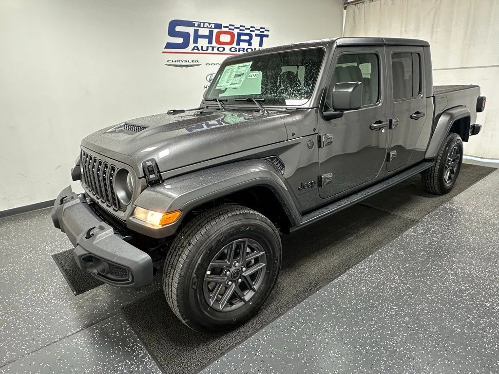 New 2025 Gray Jeep Sport S image 1