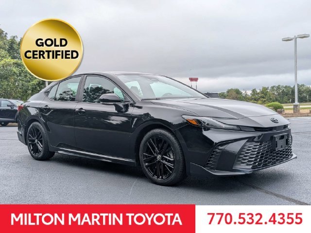 Certified Used 2025 Black Toyota SE image 3