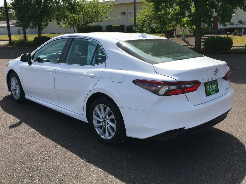 Used 2023 White Toyota LE image 4