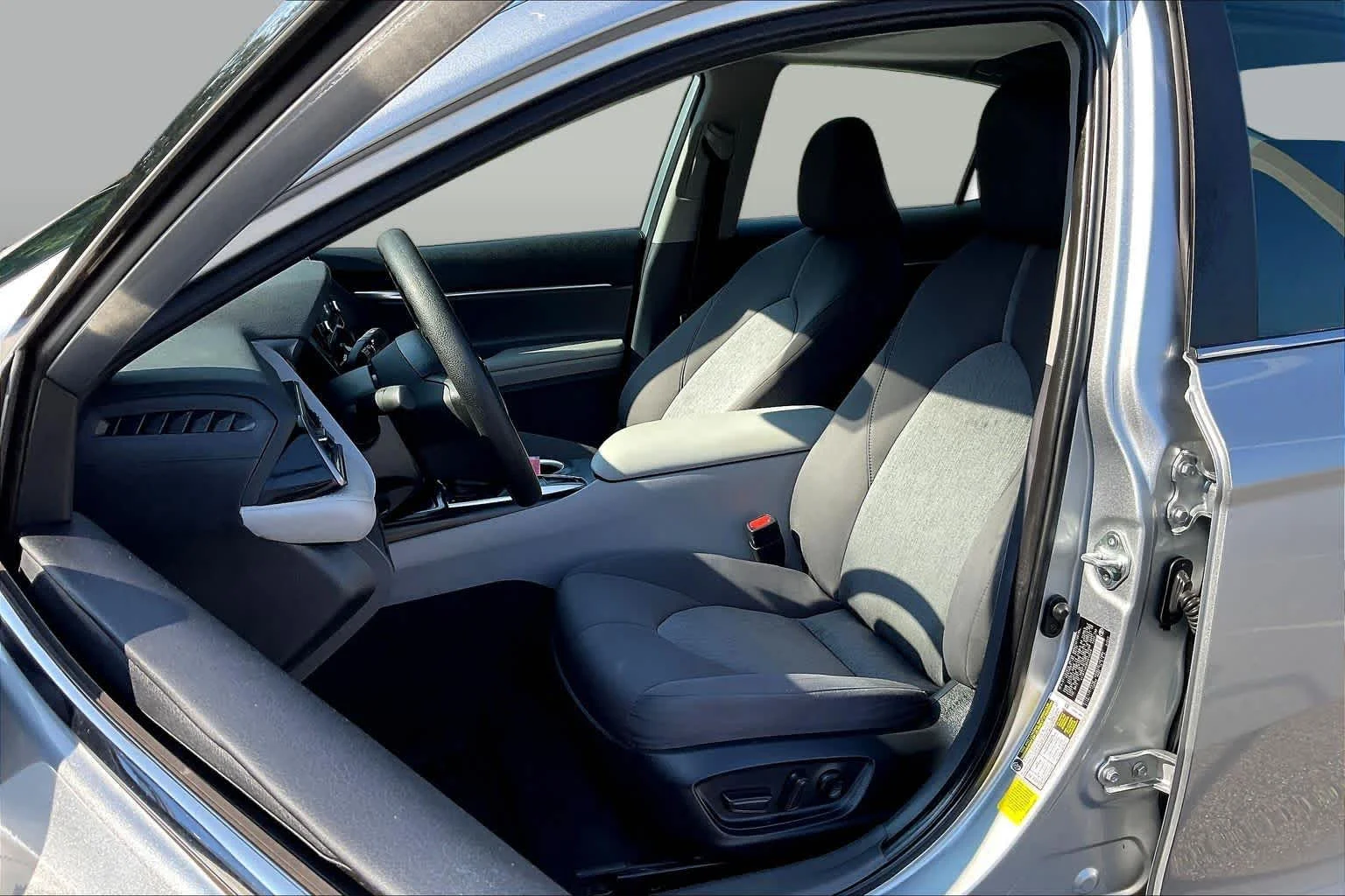 Used 2024 Celestial Silver Metallic Toyota LE image 8
