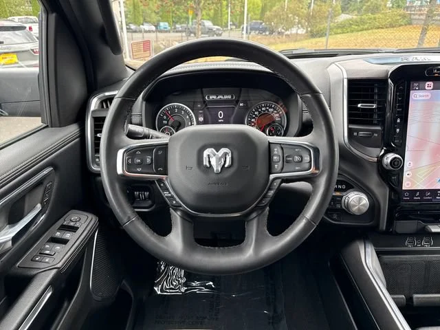 Used 2025 Diamond Black Crystal Pearlcoat Ram Laramie image 9