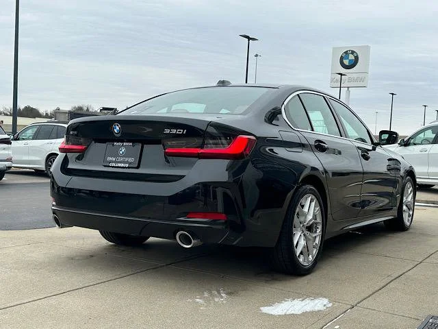 Certified Used 2025 Black Sapphire Metallic BMW 330i xDrive image 11