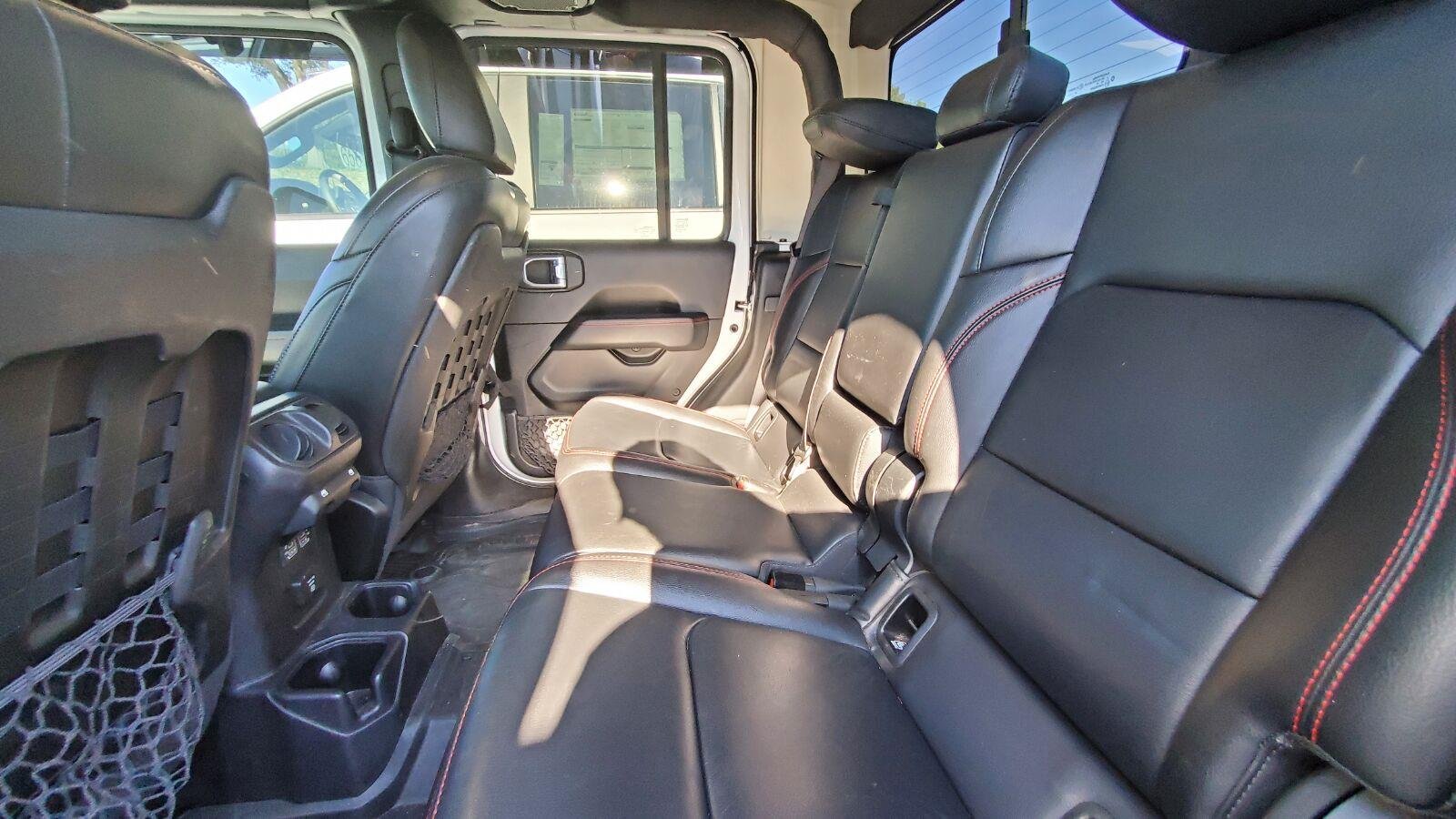 Used 2021 Bright White Clearcoat Jeep Rubicon image 5