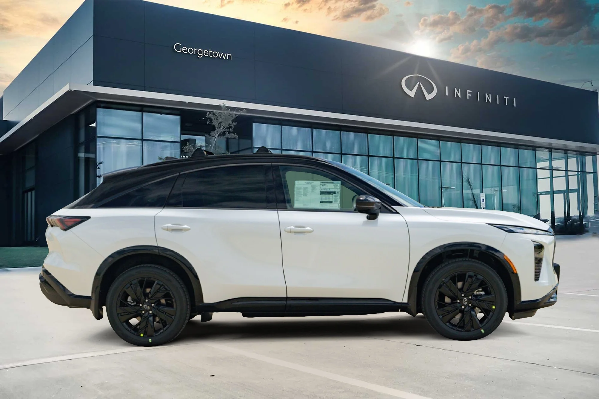 New 2027 2T RAD WHT INFINITI Sport AWD image 4