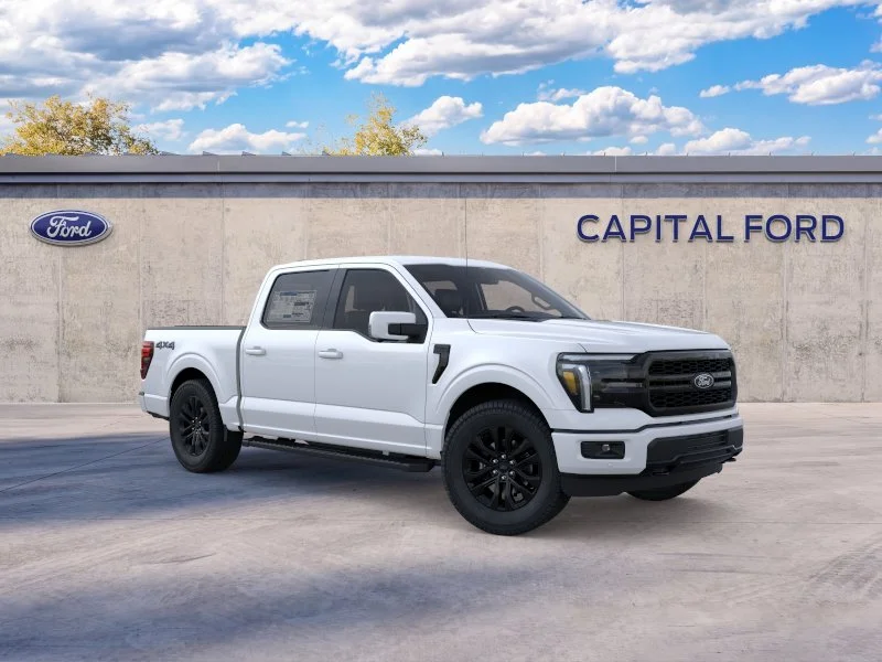 New 2026 Star White Metallic Tri-Coat Ford Lariat® image 25