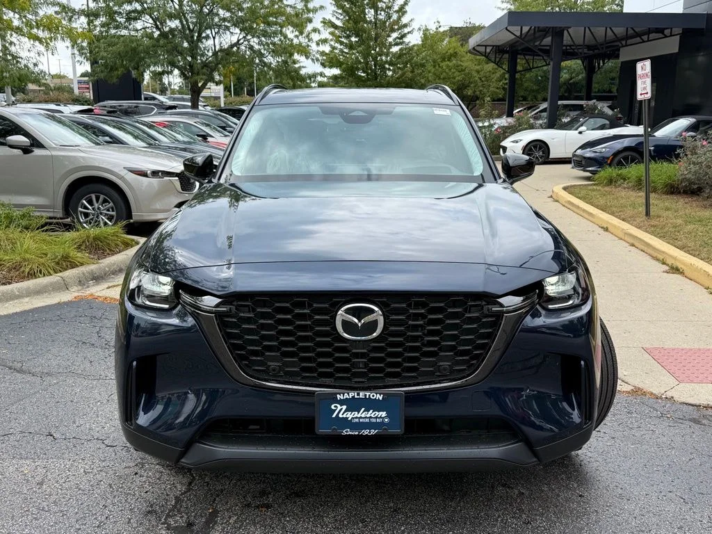 New 2026 Deep Crystal Blue Mica Mazda 3.3 Turbo Premium Sport AWD image 2