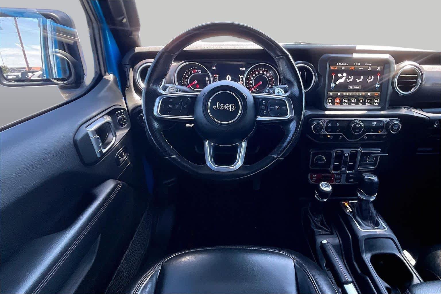 Used 2022 Hydro Blue Pearlcoat Jeep Unlimited Rubicon 392 image 6