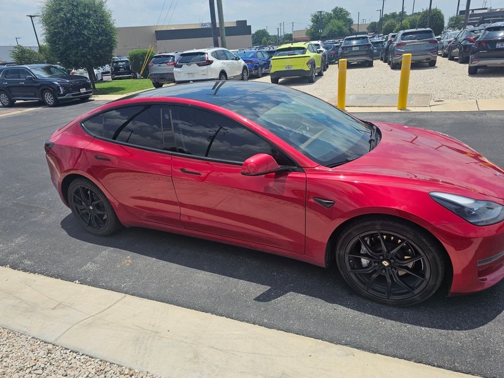 Used 2023 Red Tesla Base image 3