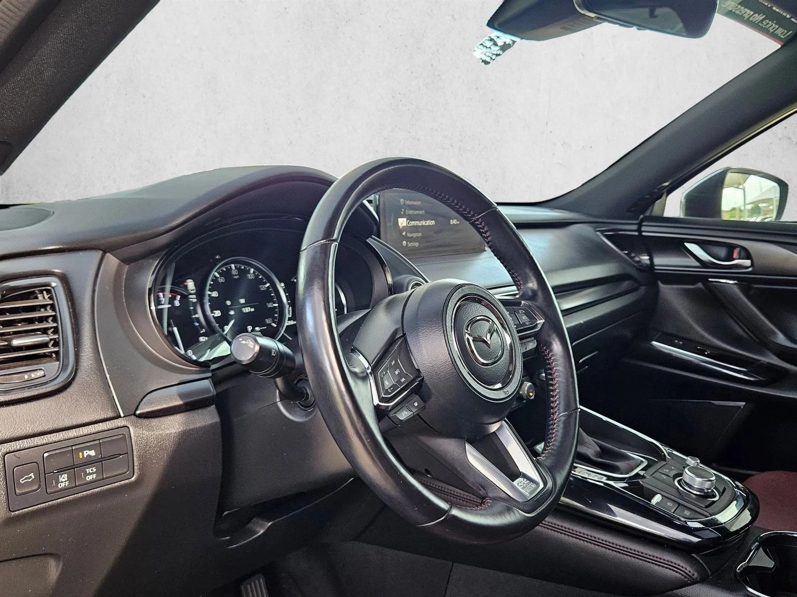 Used 2021 Polymetal Gray Mazda Carbon Edition image 9