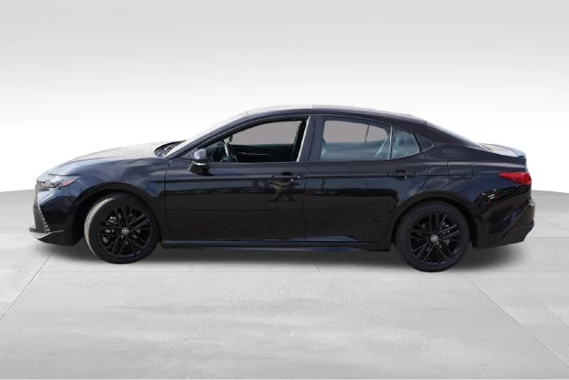 Certified Used 2025 Black Toyota SE image 8