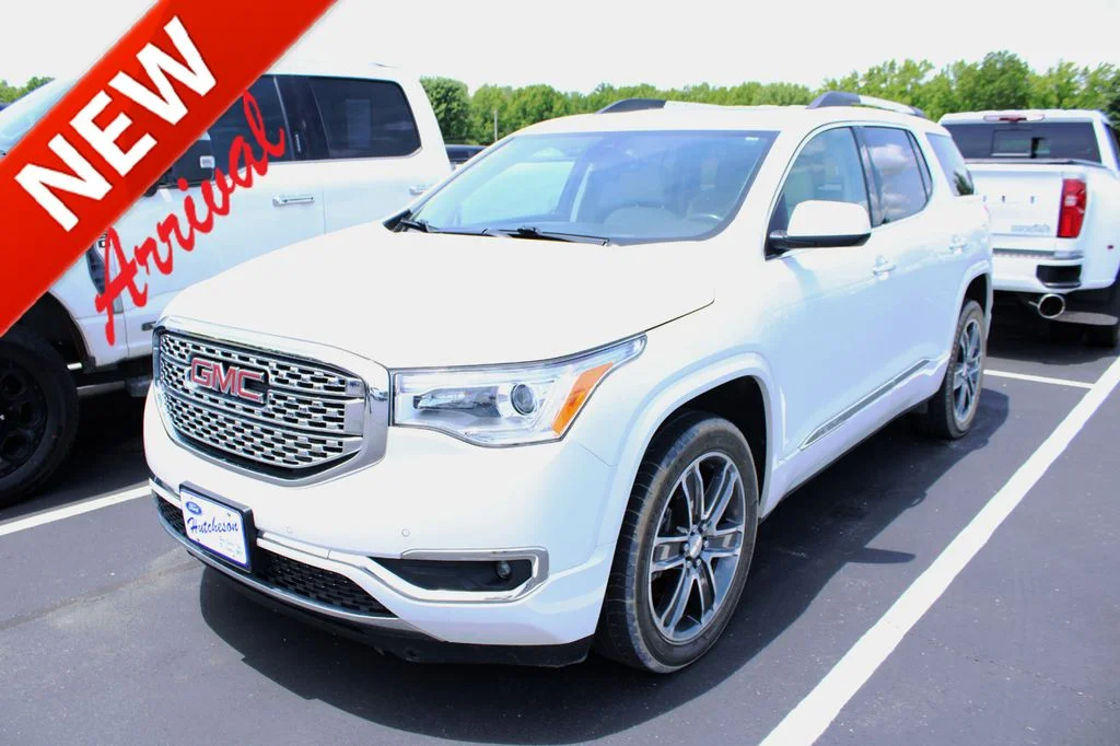 Used 2019 White Frost Tri-Coat GMC Denali image 1