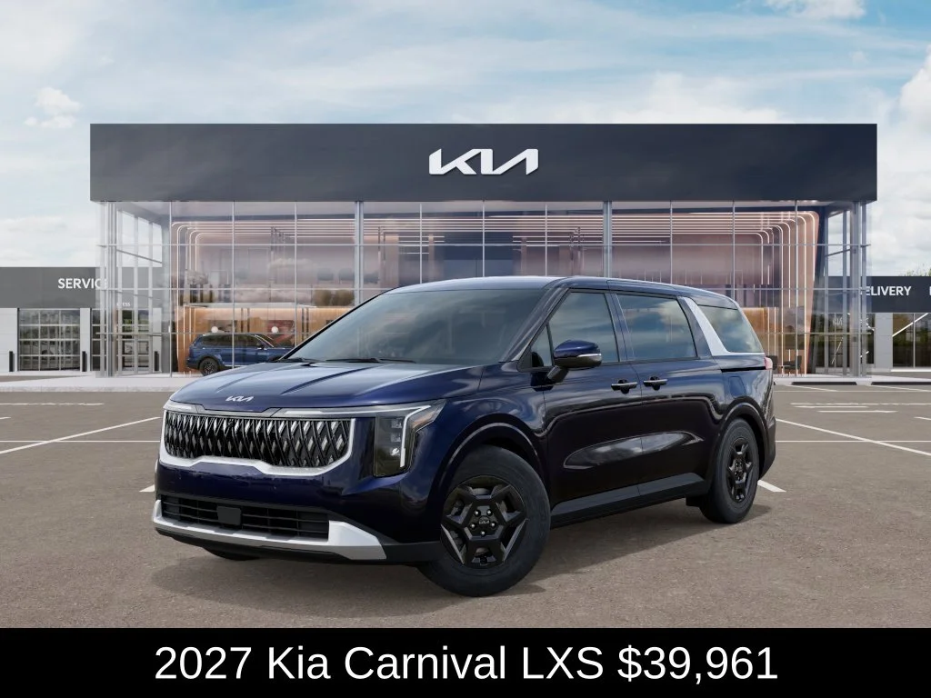 New 2027 Deep Chroma Blue Kia LXS image 2