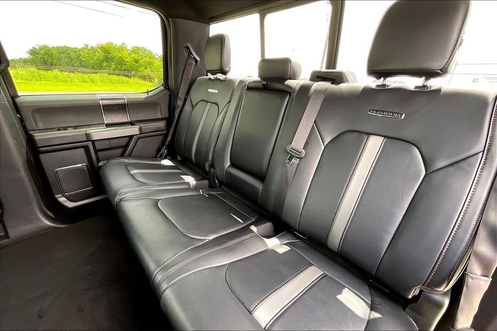 Used 2018 Shadow Black Ford Platinum image 19