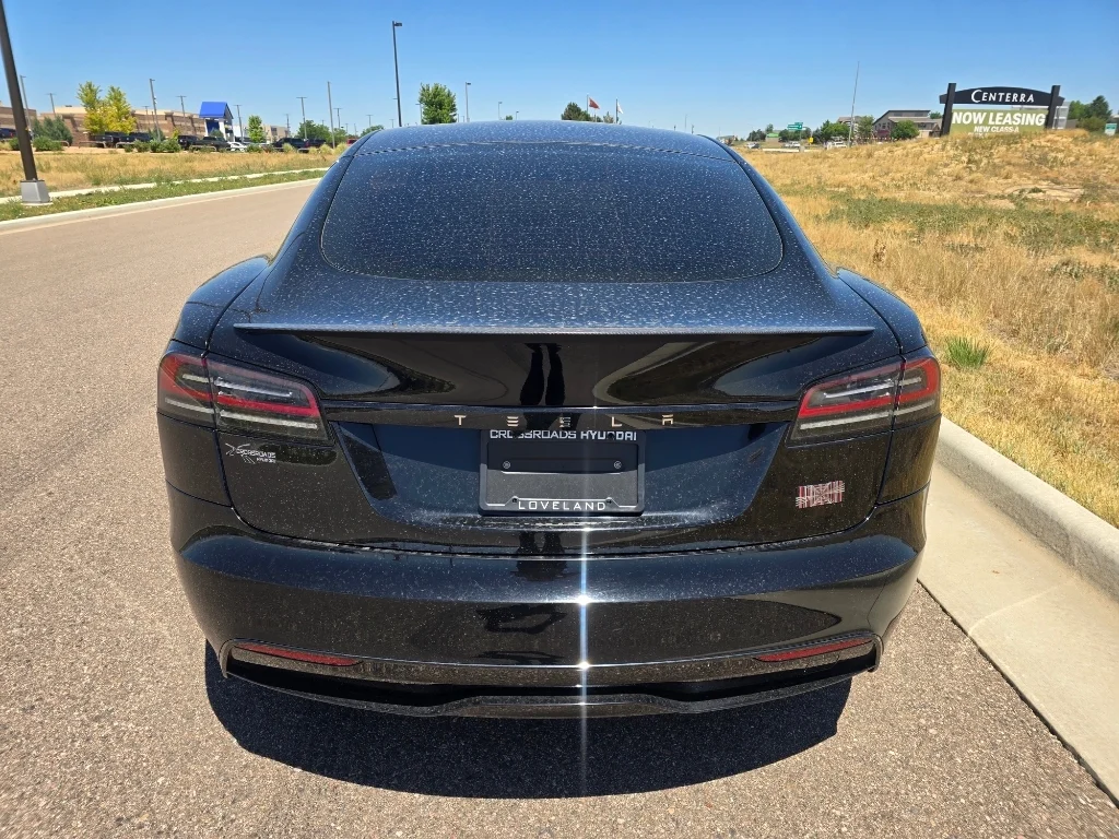 Used 2023 BLACK Tesla Plaid image 4