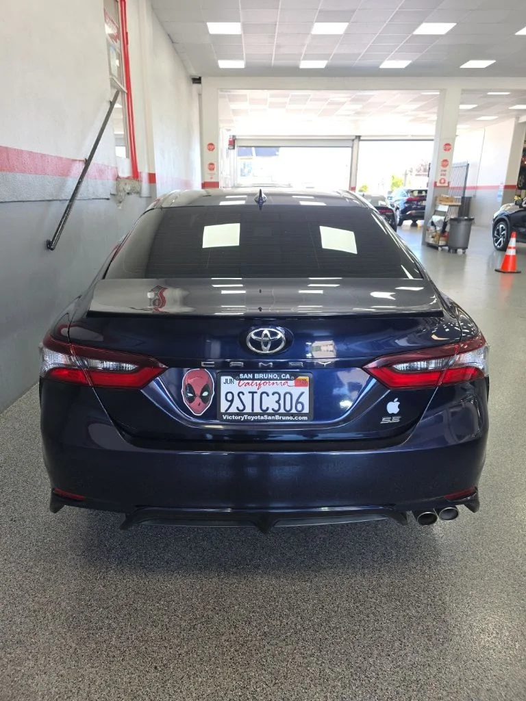 Used 2021 Blue Toyota SE image 9